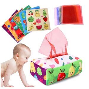 Baby‎ sensory tissue box toy